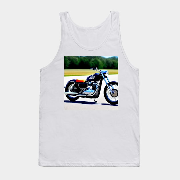 80s Classic Cruiser Motorcycle Tank Top by BAYFAIRE